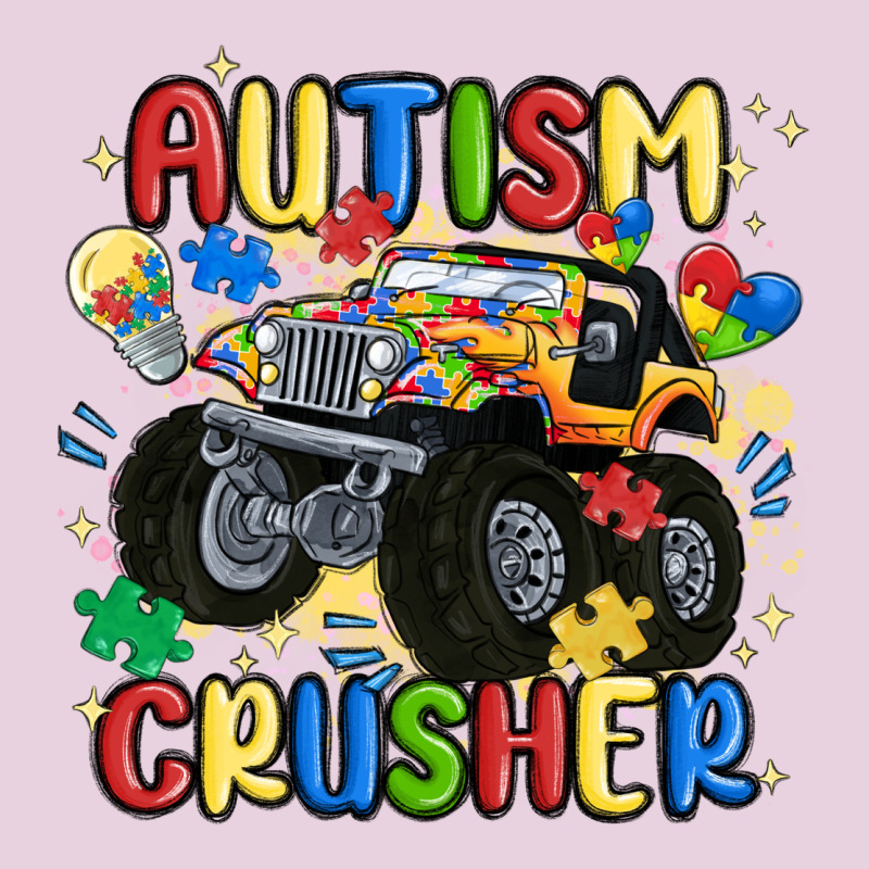 Autism Crusher Ladies Tee by MaliasSmallBusiness | Teevron
