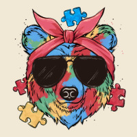 Autism Awareness Bear Ladies Tee | Teevron
