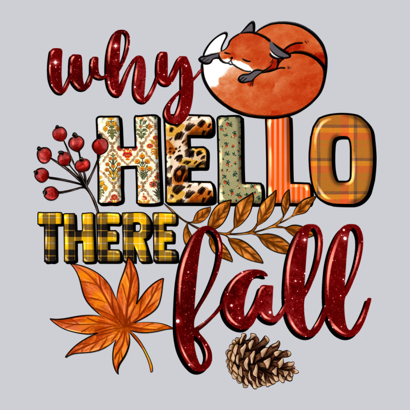 Why Hello There Fall Heavyweight Sweatshirt by NancyCooperArtShop | Teevron
