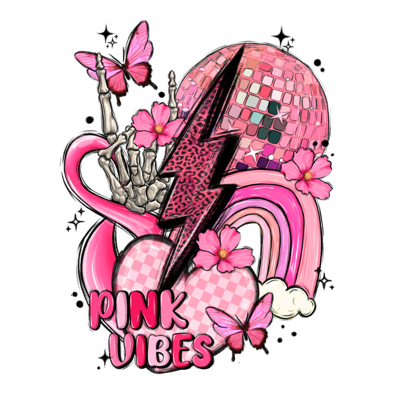 Pink Vibes Premium Tee by MaliasSmallBusiness | Teevron