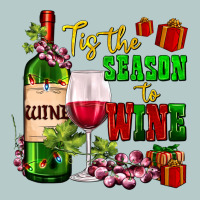 Tis The Season To Wine Heavy Core Tee | Teevron