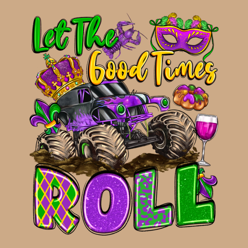 Let The Good Times Roll With Mardi Gras Monster Tr Vintage Hoodie by LillyAllenDesigns | Teevron