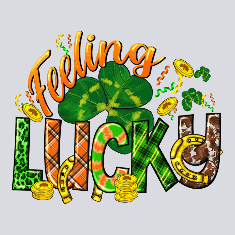 Feeling Lucky St. Patrick's Day Zipper Hoodie by CowGirlArtShop | Teevron