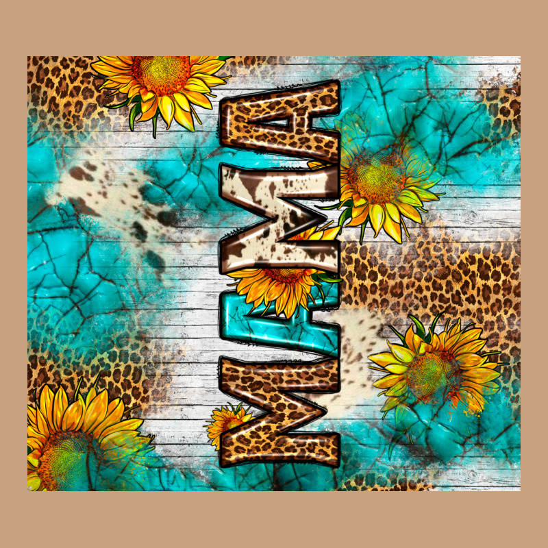 Mama Leopard Sunflower Vintage Tee by LillyAllenDesigns | Teevron