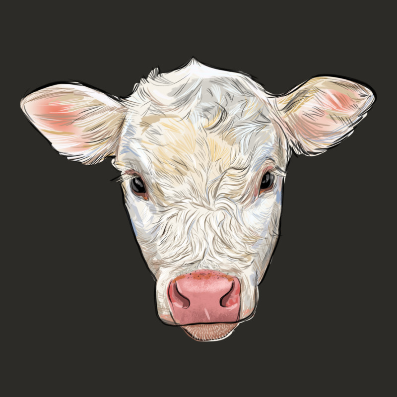 Charolais Calf Face Heavy Core Tee by LillyAllenDesigns | Teevron
