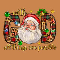 With God All Things Are Possible With Santa Claus Bbs Heavyweight Hoodie | Teevron