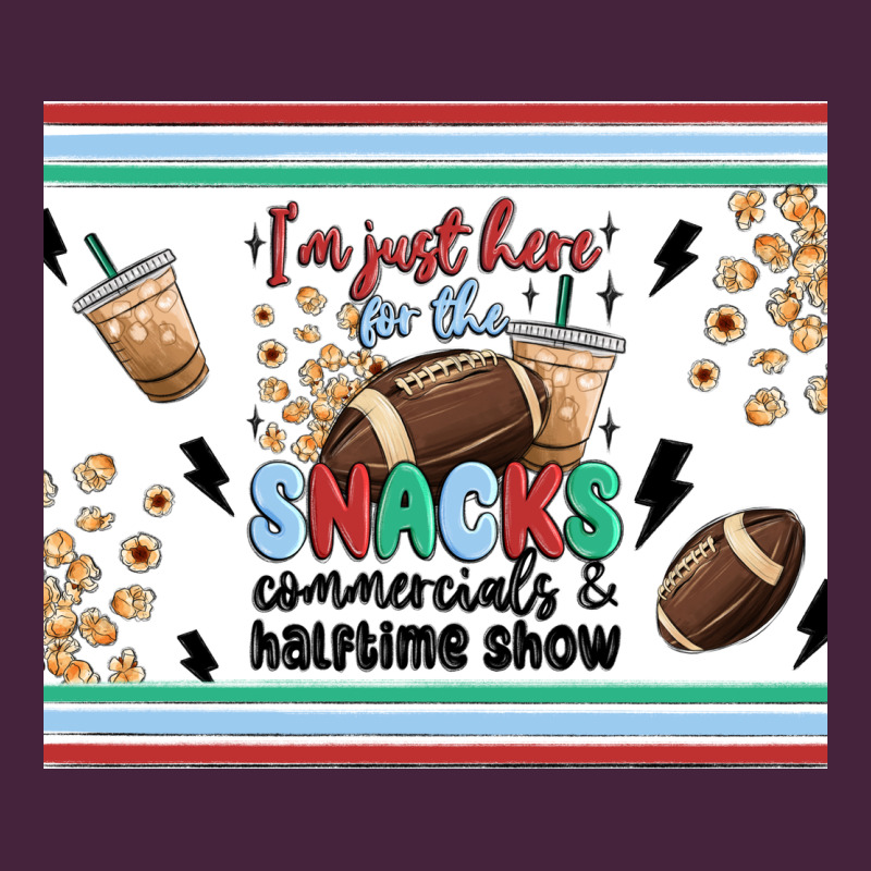 I'm Just Here For The Snacks Premium Tee by MaliasSmallBusiness | Teevron