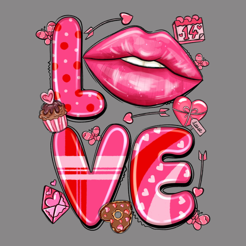Love With Lips Vintage Tee by LillyAllenDesigns | Teevron