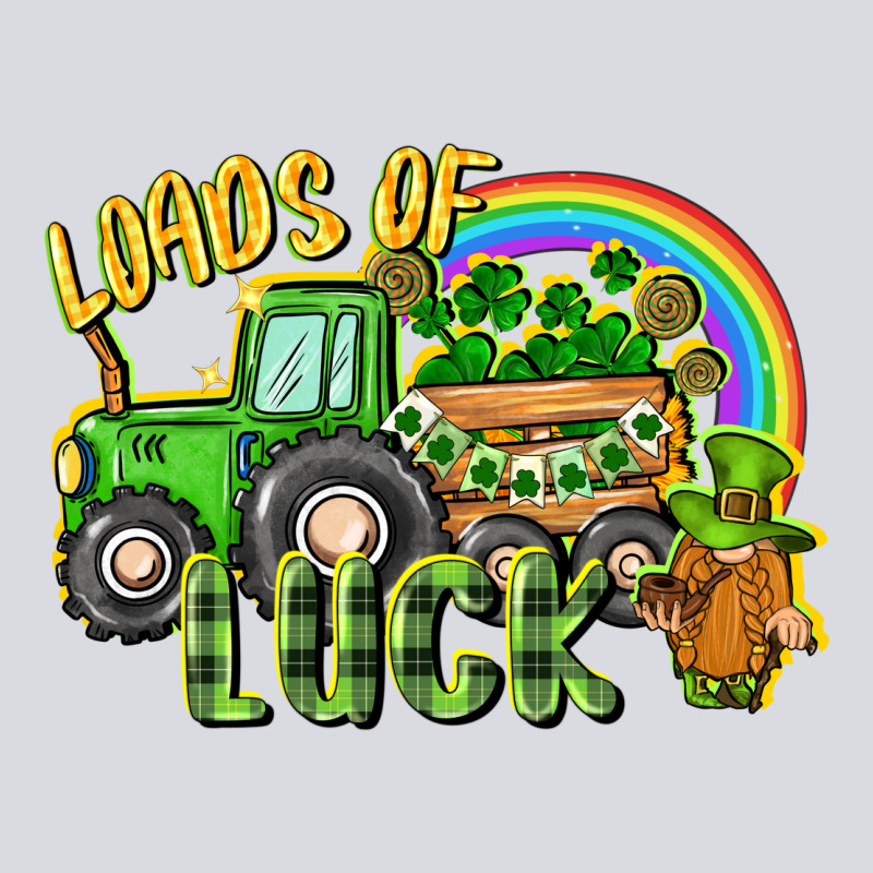 Loads Of Luck Tractor Zipper Hoodie by CowGirlArtShop | Teevron