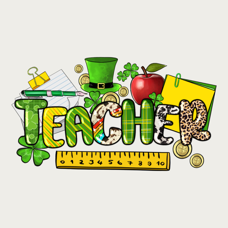 Teacher St. Patrick's Day Zipper Hoodie by HowdyJamesFarm | Teevron