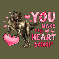 You Make My Heart Saur Vintage Tee | Teevron