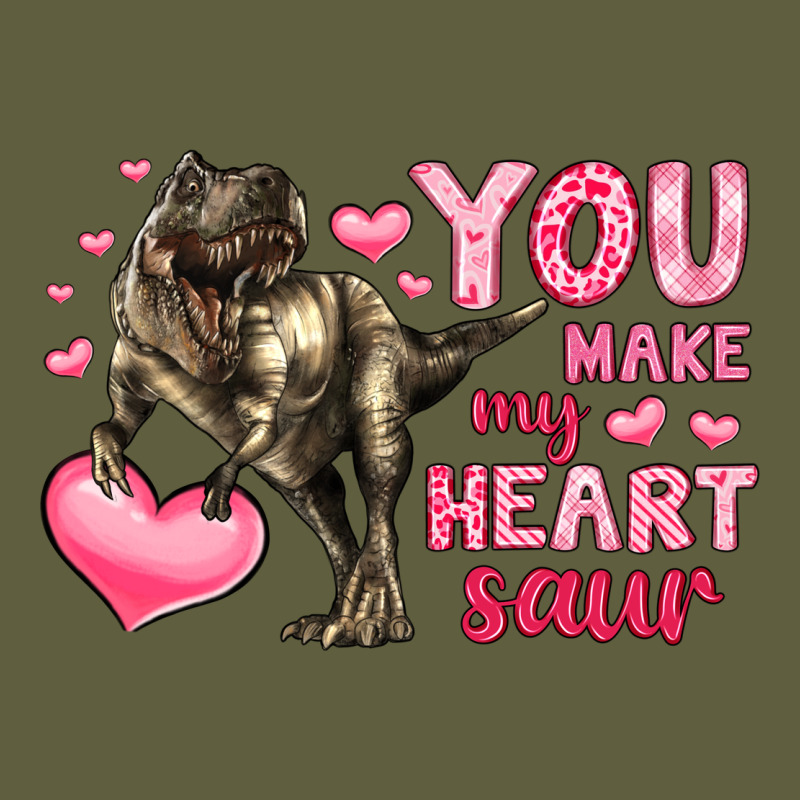 You Make My Heart Saur Vintage Tee by LillyAllenDesigns | Teevron