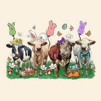 Easter Cow Vintage Hoodie | Teevron