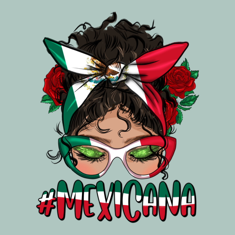 Mexicana Messy Bun Mama Premium Sweatshirt by BundleAndBundleShop | Teevron