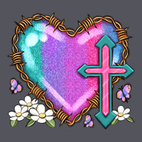 Easter Cross Heart La Vintage Hoodie | Teevron