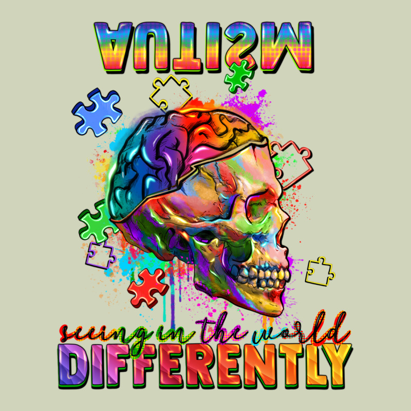 Autism Seeing In The World Differently Heavyweight Hoodie by FaDigitalArtStudio | Teevron