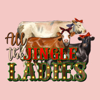 All The Jingle Ladies Christmas Cows Urban Heavy Tee | Teevron