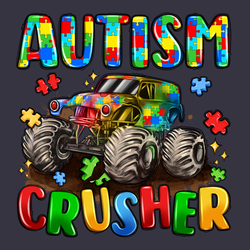 Autism Crusher Vintage Hoodie by LillyAllenDesigns | Teevron