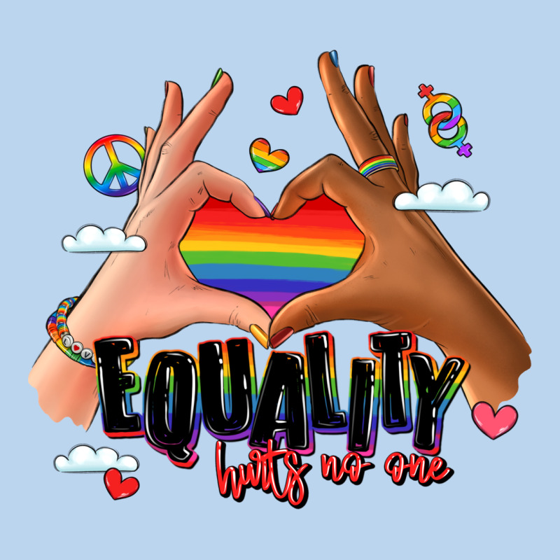 Equality Hurts No One Lgbtq Hands Classic Tee by LillyAllenDesigns | Teevron