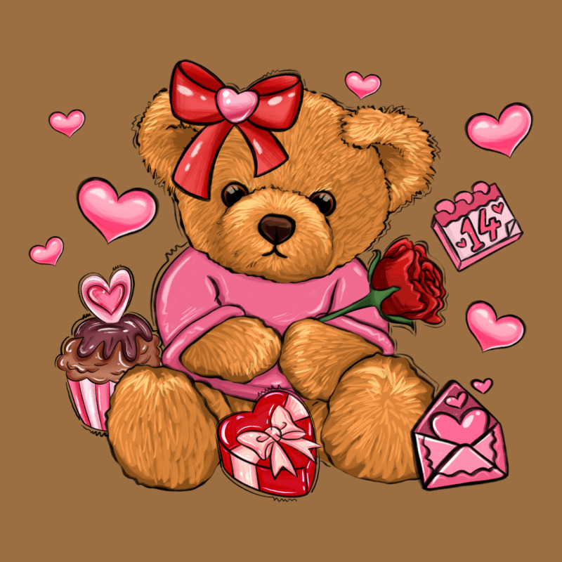 Valentines Day Teddy Bear Vintage Tee by LillyAllenDesigns | Teevron