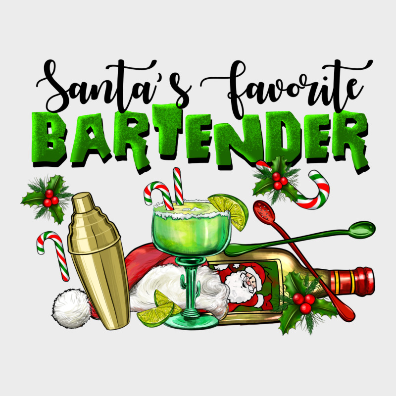 Santa's Favorite Bartender Urban Hoodie by LillyAllenDesigns | Teevron