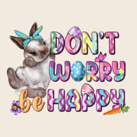 Don't Worry Be Happy Easter Zipper Hoodie | Teevron