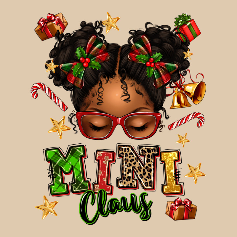 Mini Claus Messy Bun Heavyweight Sweatshirt by texasbilliewilder | Teevron