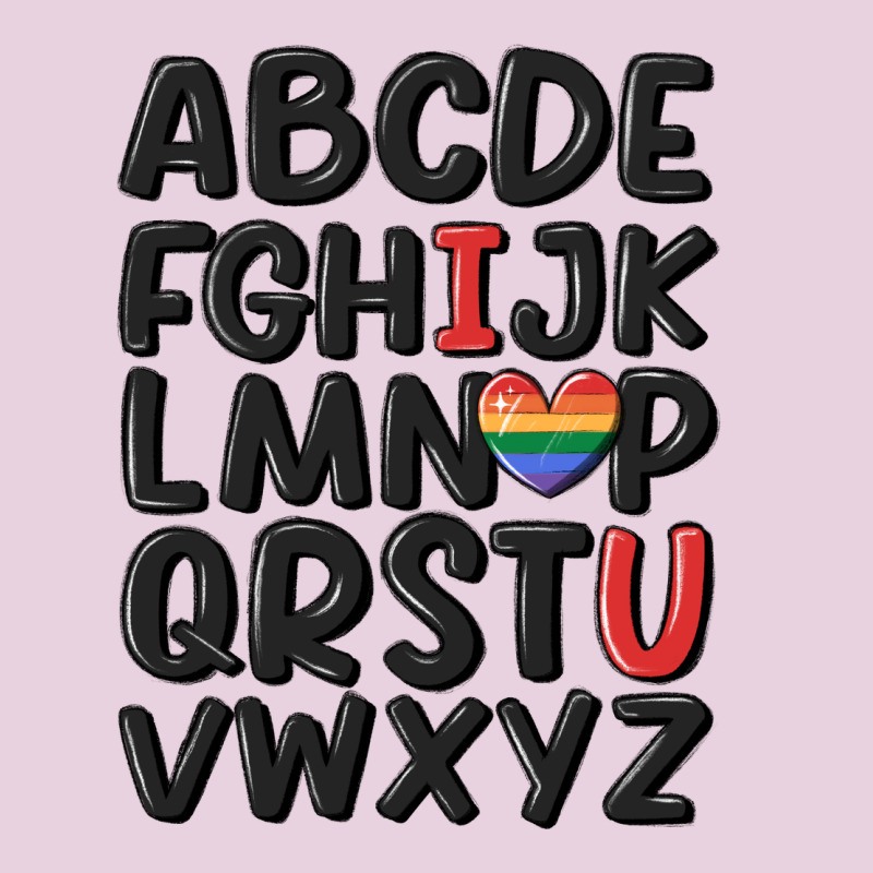 Pride Alphabet Ladies Tee by MaliasSmallBusiness | Teevron