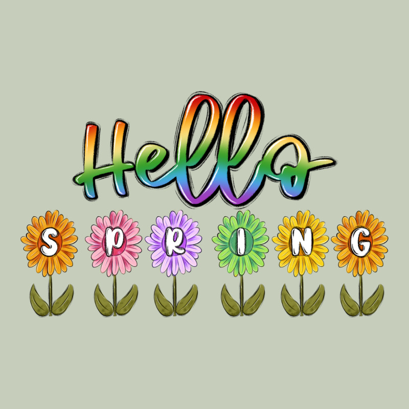 Hello Spring Ladies Tee by MaliasSmallBusiness | Teevron