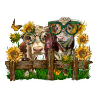 hereford bull and heifer with sunflowers | Teevron