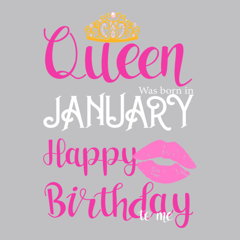 Queen Was Born İn January Happy Birthday Long Sleeve Tee by Bettercallsaul | Teevron