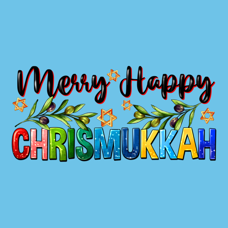 Merry Happy Chrismukkah With Olive Branch Premium Sweatshirt by FaDigitalArtStudio | Teevron