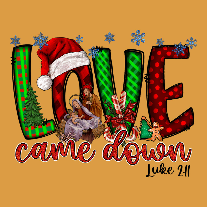 Love Came Dow Christmas Urban Heavy Tee by RacoonDesign | Teevron
