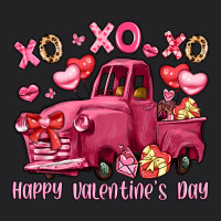 Xo Xo Xo Happy Valentine's Day Truck Vintage Tee | Teevron