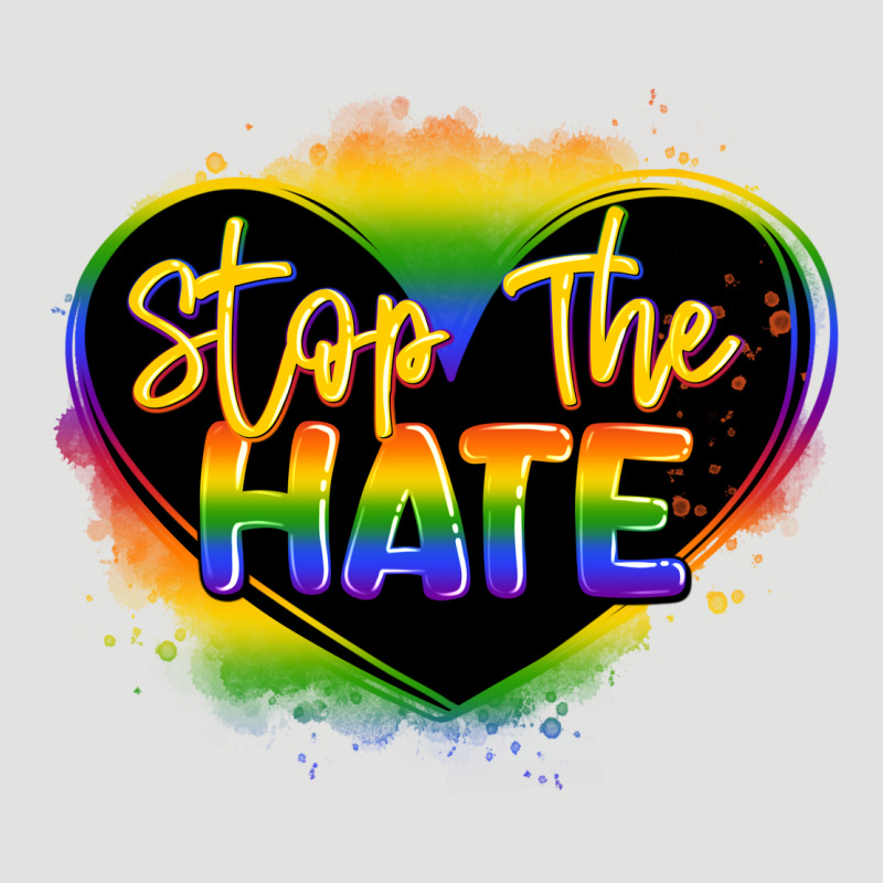 Stop The Hate Pride Lgbtq Heart Classic Tee by LillyAllenDesigns | Teevron