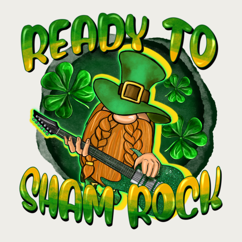 Ready To Sham Rock St. Patrick's Day Zipper Hoodie by CowGirlArtShop | Teevron