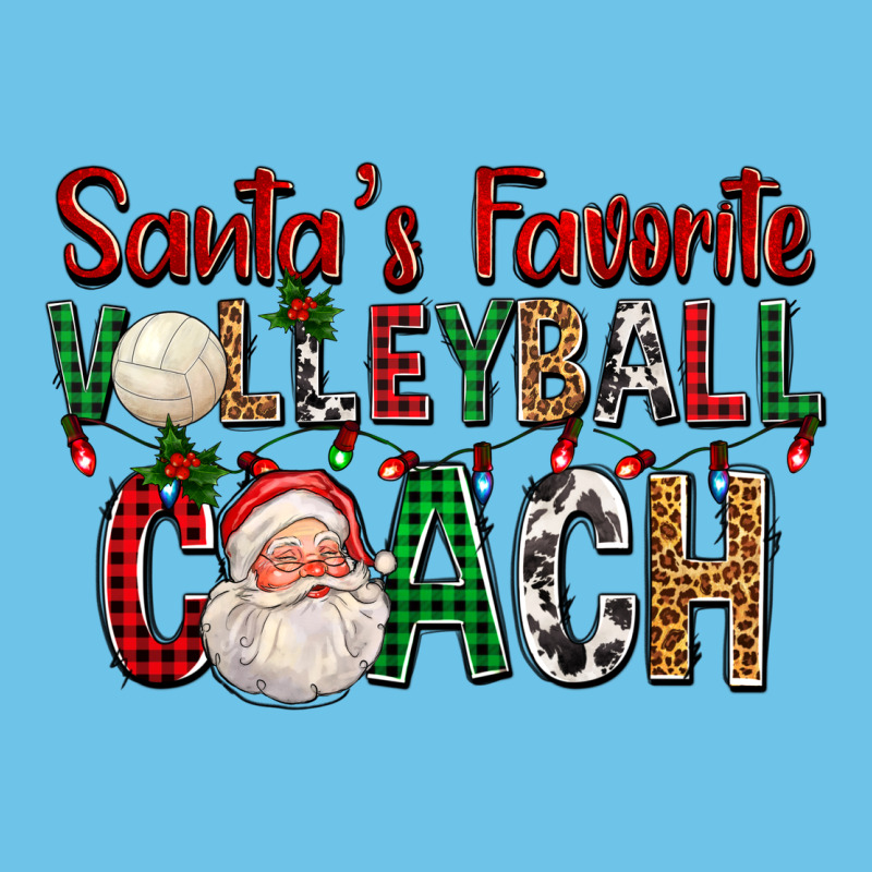 Santa's Favorite Volleyball Coach For Christmas Premium Sweatshirt by FaDigitalArtStudio | Teevron