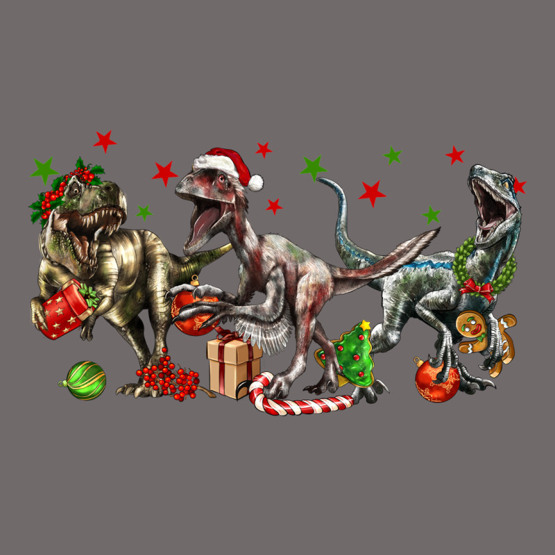 Three Christmas Dinosaurs Urban Hoodie by LillyAllenDesigns | Teevron