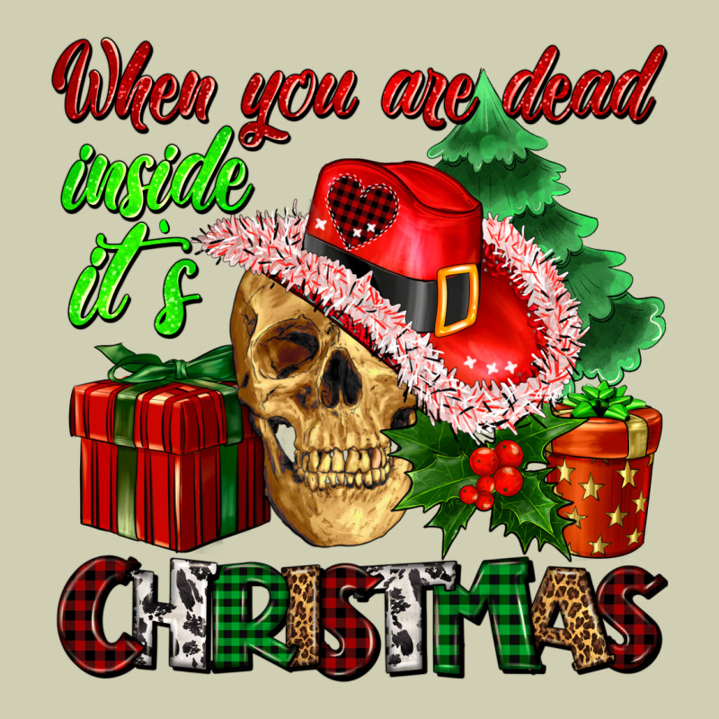 When You Are Dead Inside Its Christmas Heavy Core Tee by AdoDesignShop | Teevron