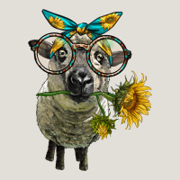 Cute Hempshire Sheep With Eyeglasses Heavy Core Tee | Teevron