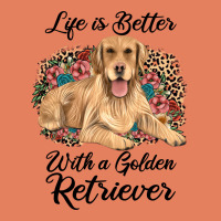 Life Is Better With A Golden Retriever Classic Tee | Teevron
