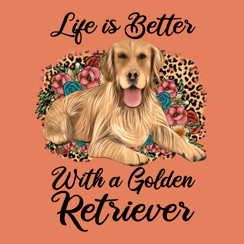 Life Is Better With A Golden Retriever Classic Tee by JahusDesignShop | Teevron