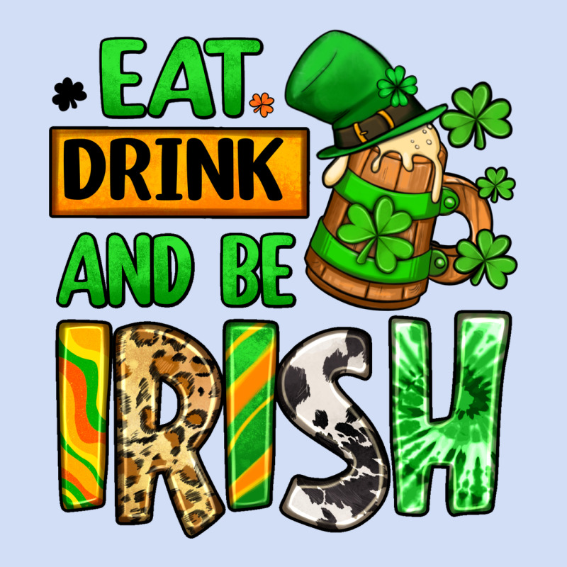 Eat Drink And Be Irish St. Patrick's Urban Hoodie by LillyAllenDesigns | Teevron