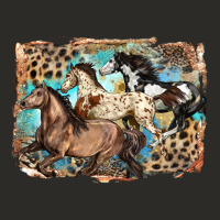 3 Western Horses Running Free Heavy Core Tee | Teevron