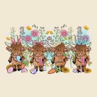 Easter Day Baby Highland Cow Premium Tee | Teevron