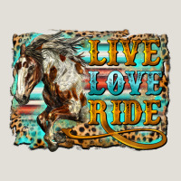 Live Love Ride Horse Heavy Core Tee | Teevron