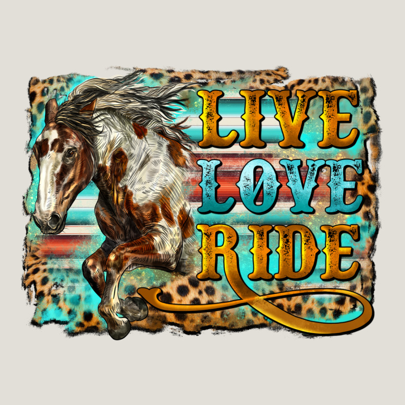 Live Love Ride Horse Heavy Core Tee by LillyAllenDesigns | Teevron