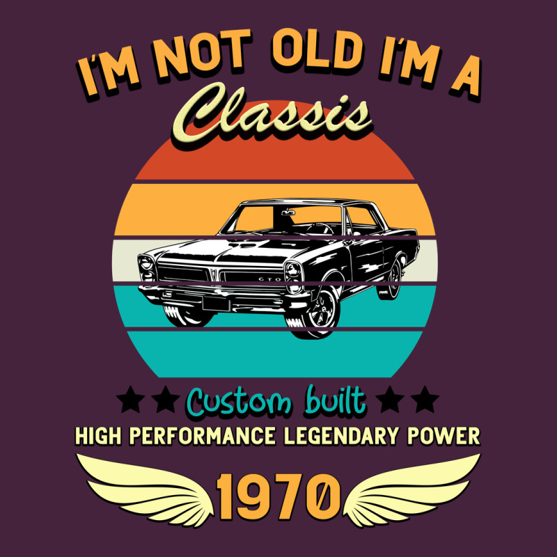 Vintage 50th Birthday I'm Not Old I'm A Classic Born In 1970 Long Sleeve Tee by Bettercallsaul | Teevron