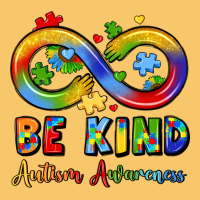Be Kind Autism Awareness Infinity Symbol Vintage Hoodie | Teevron