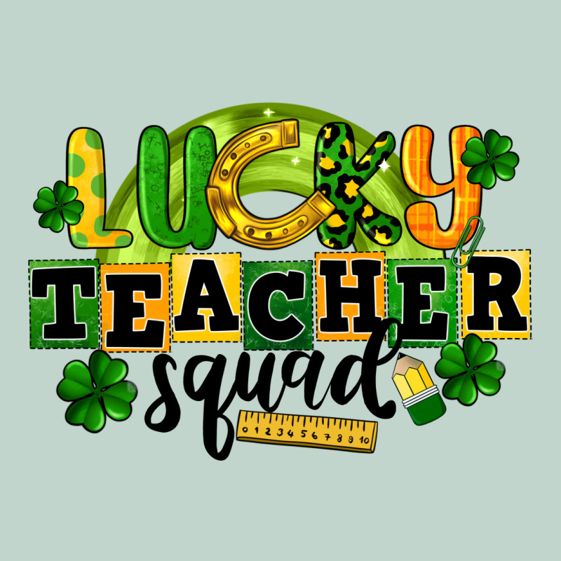 Lucky Teacher Squad St. Patrick's Day Zipper Hoodie by CowGirlArtShop | Teevron